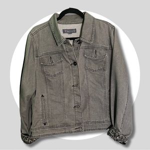 Grey Jean Jacket